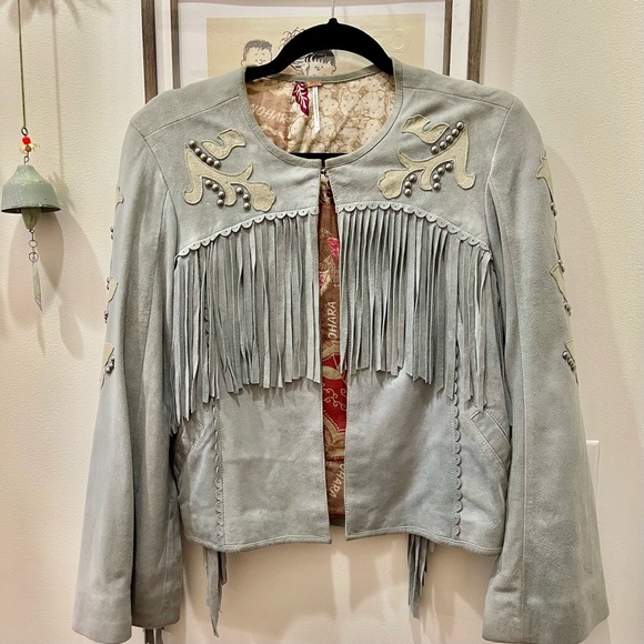 Free People For The Dreamers Suede Jacket - Picture 5 of 7